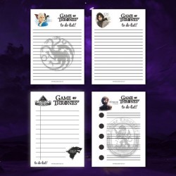 4'lü Game Of Thrones Note Pad